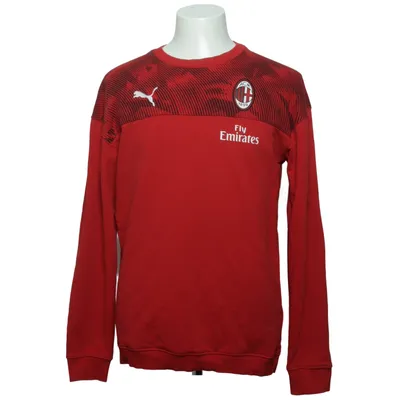 Sweatshirt (Red) from Puma Cotton, Polyester