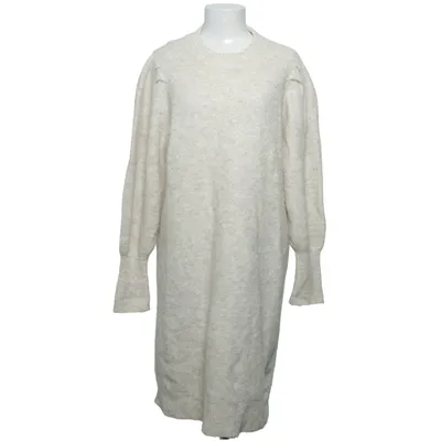 Dress (Beige) from Selected Femme Alpaca wool, Nylon, Recycled polyester