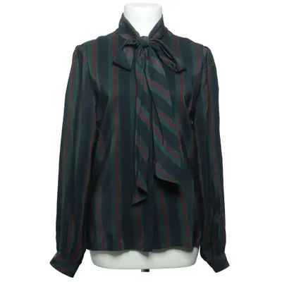 Blouse lavallière (Bleu, Vert, Rouge) de Van Laack Soie