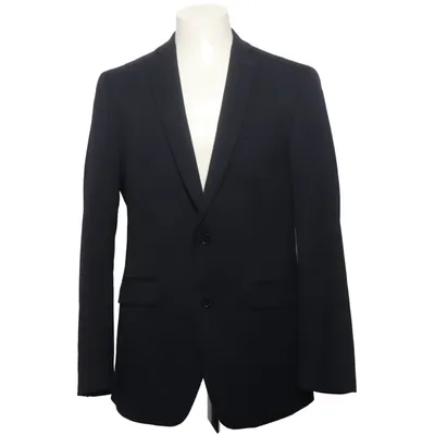 Blazer (Zwart) van Gents Elastaan, Polyester, Viscose, Wol