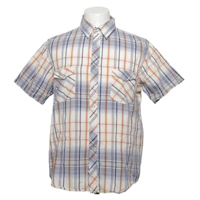 Korte mouwen shirt (Blauw, Wit, Oranje) van Poco Loco Katoen