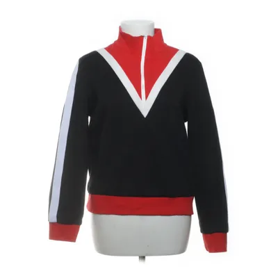 Collegetröja (Svart, Röd, Vit) från Elli White Bomull, Polyamid, Polyester