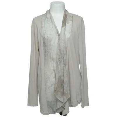 Cardigan (Beige) from Lungo L'arno Polyamide, Viscose
