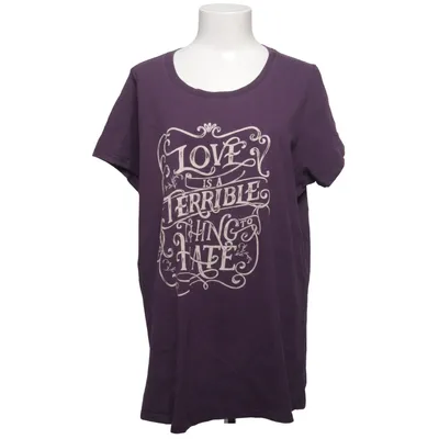T-shirt (Violet) de Torrid Coton