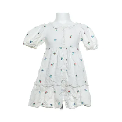 Klänning (Vit, Flerfärgad) från Zara Bomull