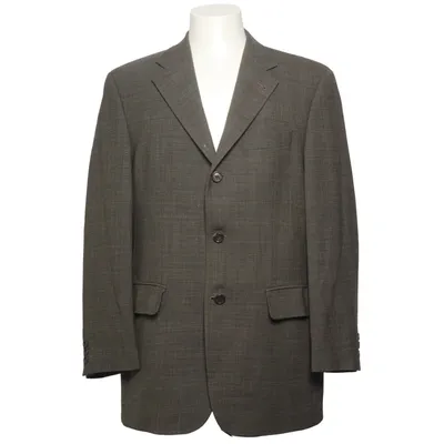 Blazer (Gray) from Bäumler Viscose, Wool