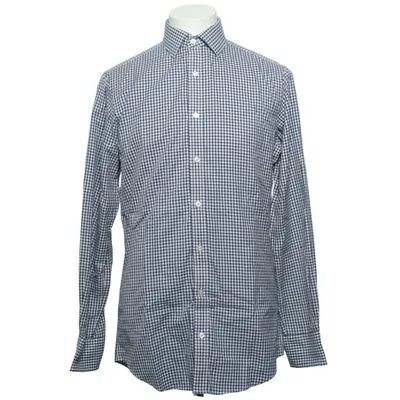 Chemise (Bleu, Blanc) de TM Lewin Coton