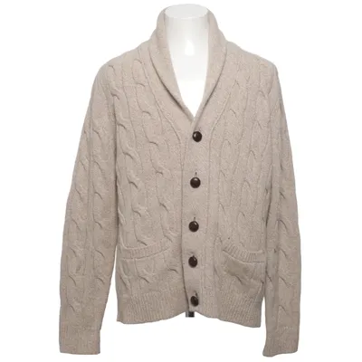 Cardigan (Beige) from Morris Heritage Wool