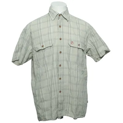 Short sleeve shirt (Beige) from Fjällräven Cotton