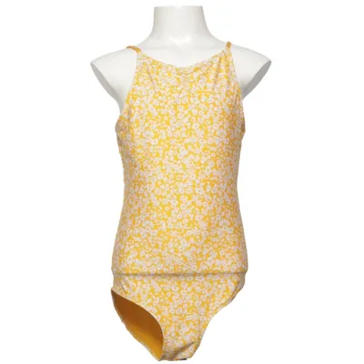 Maillot de bain une pièce (Jaune, Blanc) de H&M Élasthane, Polyester