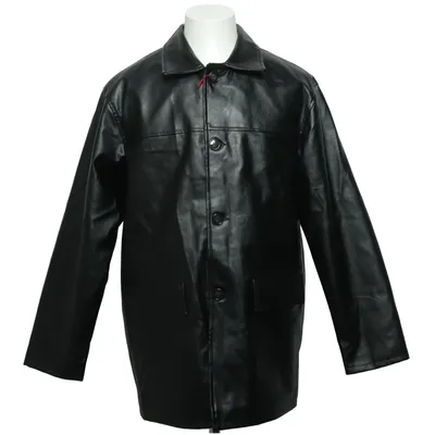 Veste (Noir) de AC Polyester, Polyuréthane