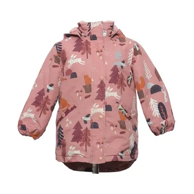 Winter jacket (Pink, Multicolored) from Lindex Kids Polyester