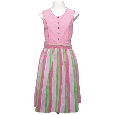 Dirndl (Rosa, Grön, Vit) från Isar-Trachten