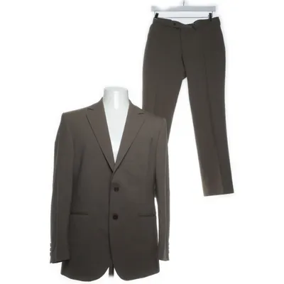 Suit (Brown) from Sir Elastane, Polyester, Viscose, Wool