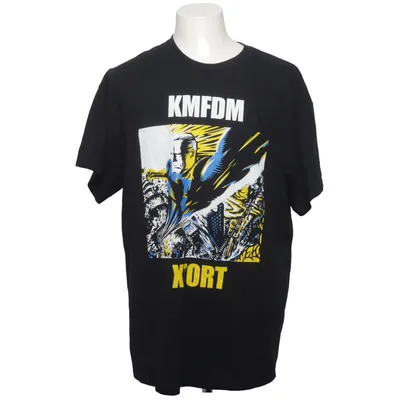 T-shirt (Zwart, Meerkleurig) van Gildan Katoen