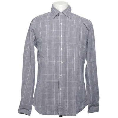 Chemise (Bleu, Blanc) de Glanshirt Coton