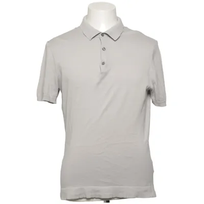 Polo shirt (Gray) from H&M Cotton, Silk