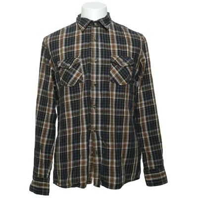 Flannel shirt (Black, Brown, White) from Smog Cotton