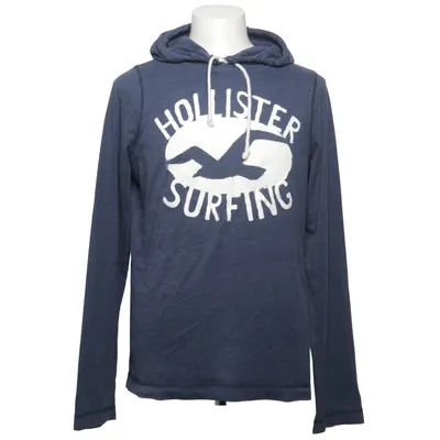 Sweat à capuche (Bleu) de Hollister Coton