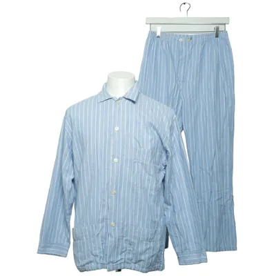 Pyjamas (Blå, Vit) från Bonsoir Bomull