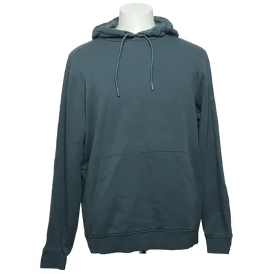 Capuchon sweater (Blauw) van Dressmann Katoen, Gerecycled polyester