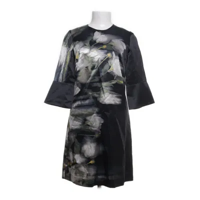 Jurk (Zwart, Grijs, Meerkleurig) van H&M Conscious Collection Exclusive Linnen, Lyocell, Polyamide, Zijde