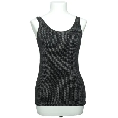 Tank Top (Black, White) from Walking Bamboo, Elastane