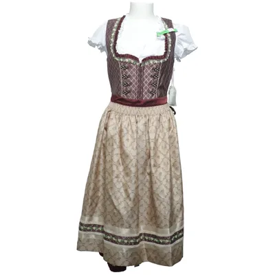 Dirndl (Beige, Violet, Blanc) de Krüger Madl Coton, Polyester