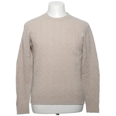 Sweater (Beige) from Fedeli Wool