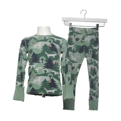 Pajamas (Green, Multicolored) from Polarn O. Pyret Elastane, Organic cotton