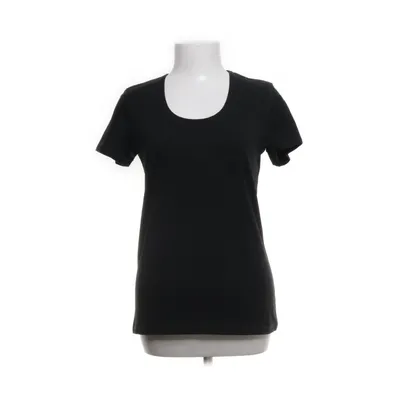 T-shirt (Zwart) van Newbody Katoen, Elastaan