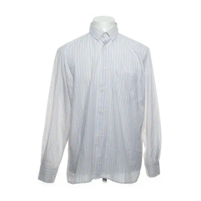 Buttondown-skjorta (Blå, Gul, Vit) från Cedrico