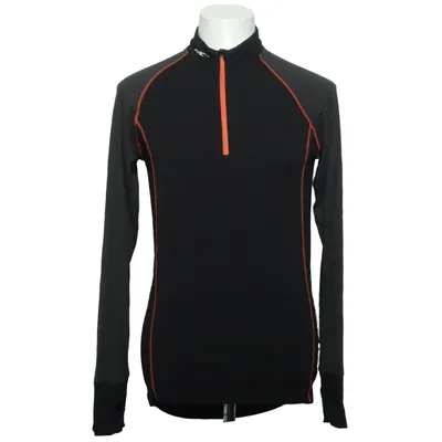 Haut thermique (Noir) de Revolution Race Bambou, Élasthane