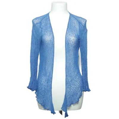 Cardigan (Bleu) de Marble Acrylique, Polyamide