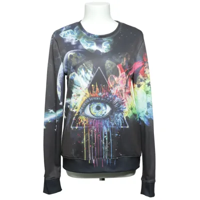 Sweatshirt (Zwart, Meerkleurig) van Mr Gugu & Miss Go Polyester