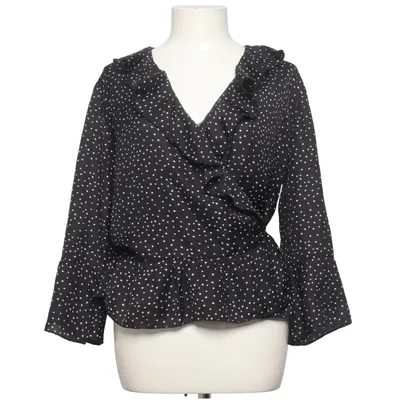 Slå-om bluse (NANNA SKIRT) fra Neo Noir Polyester