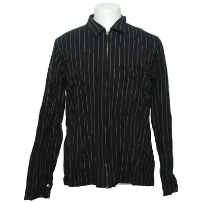 Shirt (Black, White) from L'Homme Rouge Cotton