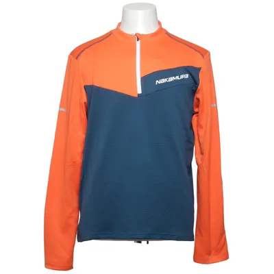 Base layer shirt (Orange, Blue) from Nakamura Polyester