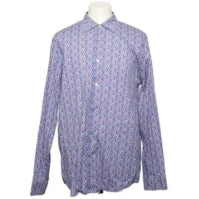 Shirt (Blauw, Wit, Rood) van Vanguard Katoen, Elastaan