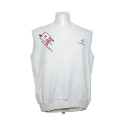 Slipover (Vit, Flerfärgad) från Sergio Tacchini Akryl, Bomull