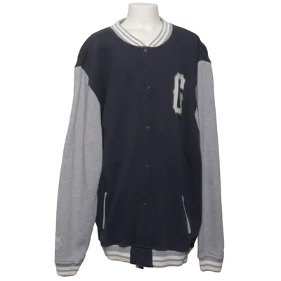 Veste universitaire (Bleu, Gris, Blanc) de Globe Coton, Polyester