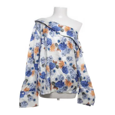 Blus (Vit, Blå, Flerfärgad) från Andrea Hedenstedt x NA-KD Elastan, Polyester