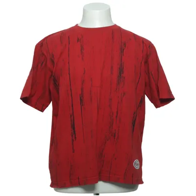 T-shirt (Red, Black) from Redwood Outdoor Sportswear Cotton