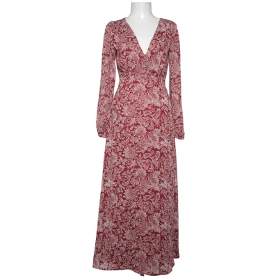 Långklänning (Röd, Flerfärgad) från Springfield Polyester