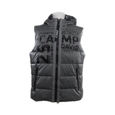 Ydervest (Grå) fra Camp David Polyester