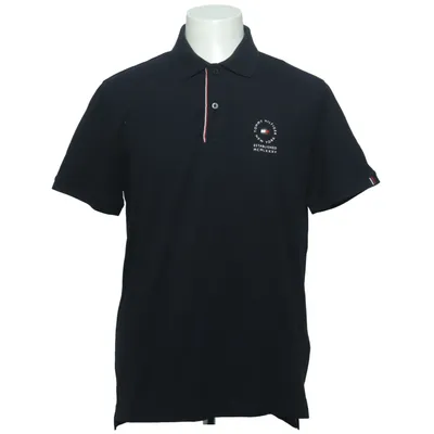 Poloshirt (Regular Fit Stretch) van Tommy Hilfiger Katoen, Elastaan