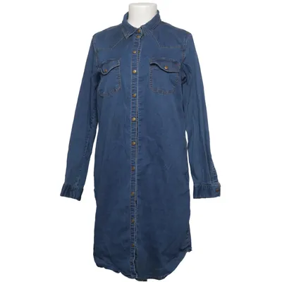Jeansklänning (Blå) från John Baner Bomull, Elastan