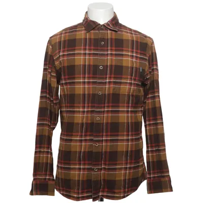 Flannel skjorte (Brun, Gul, Rød) fra Premium by Jack & Jones Bomuld