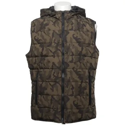 Gilet d'extérieur (Vert, Marron, Noir) de Zara Man Polyester