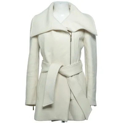 Jas (Wit) van Mango Suit Acetaat, Acryl, Polyester, Wol